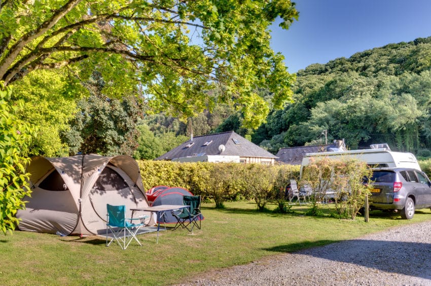 Emplacement Grand Confort Camping Saint Malo